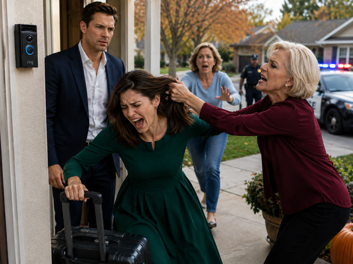 SHE GRABBED MY HAIR AND SAID I WASN’T TAKING HER SON’S CHILD