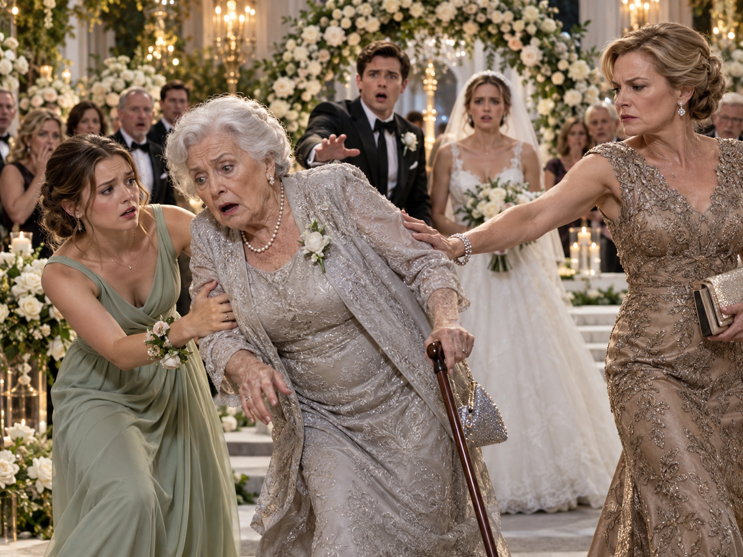SHE PUSHED ME OUT OF MY GRANDSON’S WEDDING